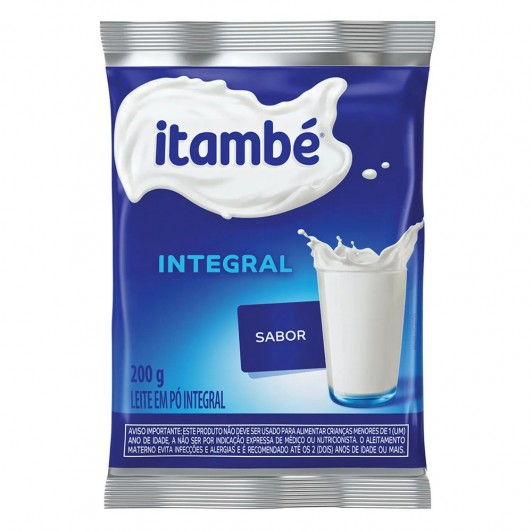 ITAMBÉ LEITE EM PÓ INTEGRAL - 400g